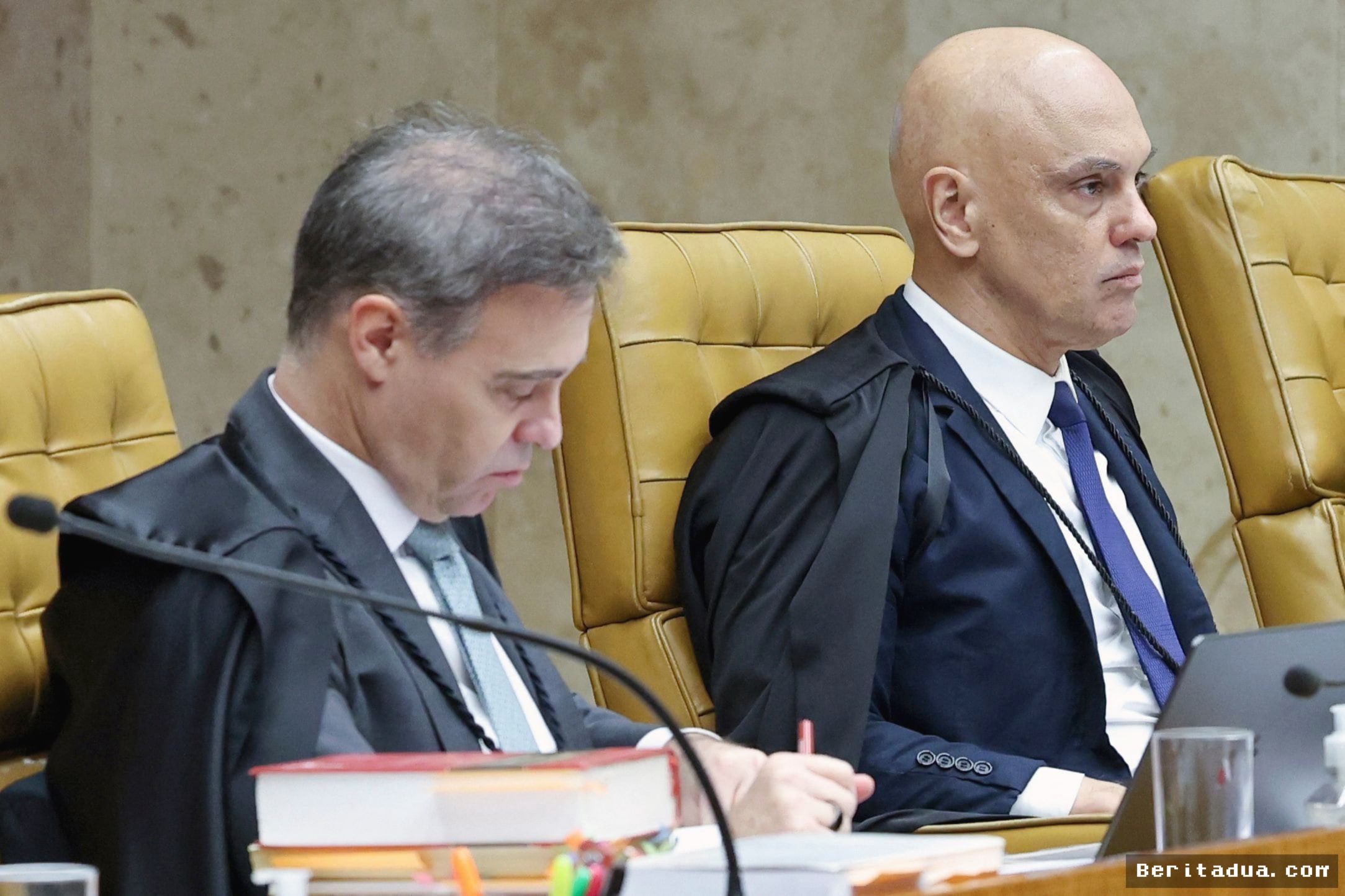 BRASILIA — Sidang Mahkamah Agung Brasil Ricuh Terkait Skandal Hakim Alexandre de Moraes