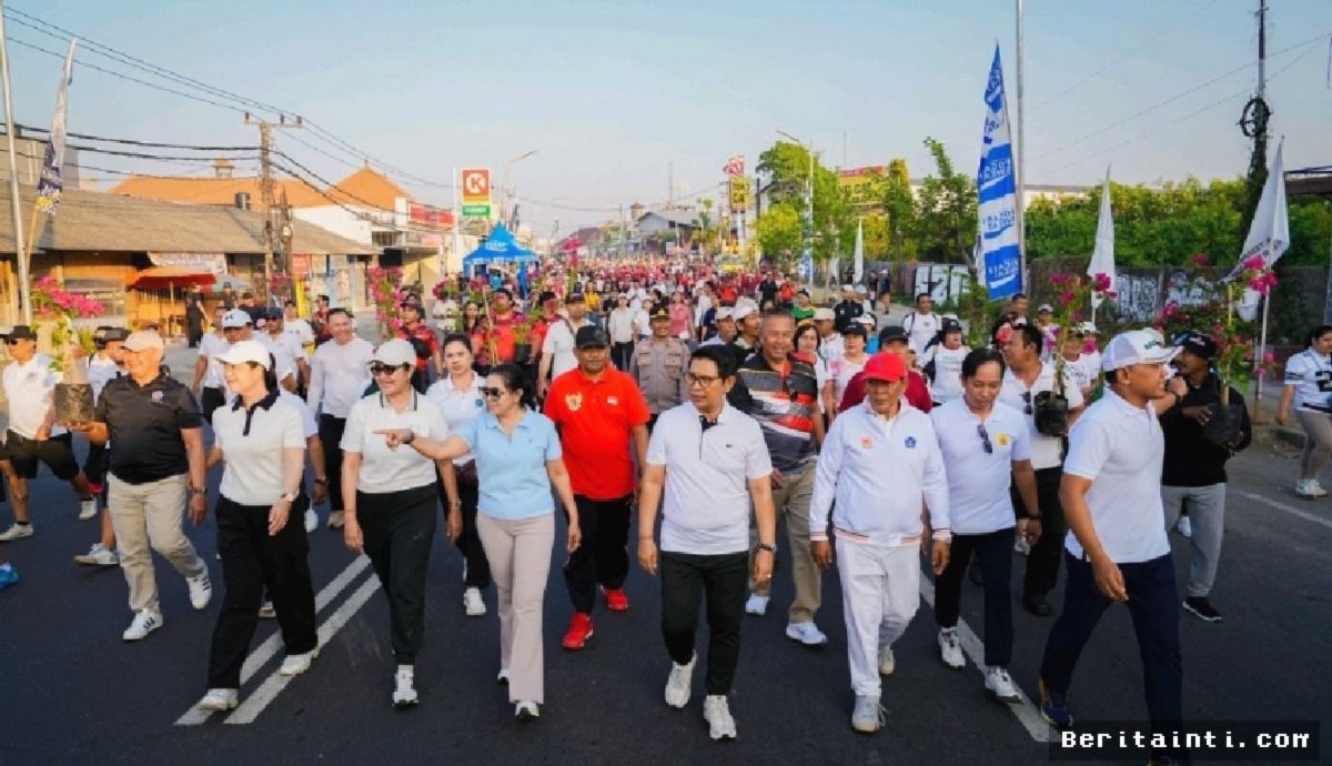 KEROBOKAN — Desa Adat Kerobokan Usulkan Car Free Day Digelar Sebulan Sekali