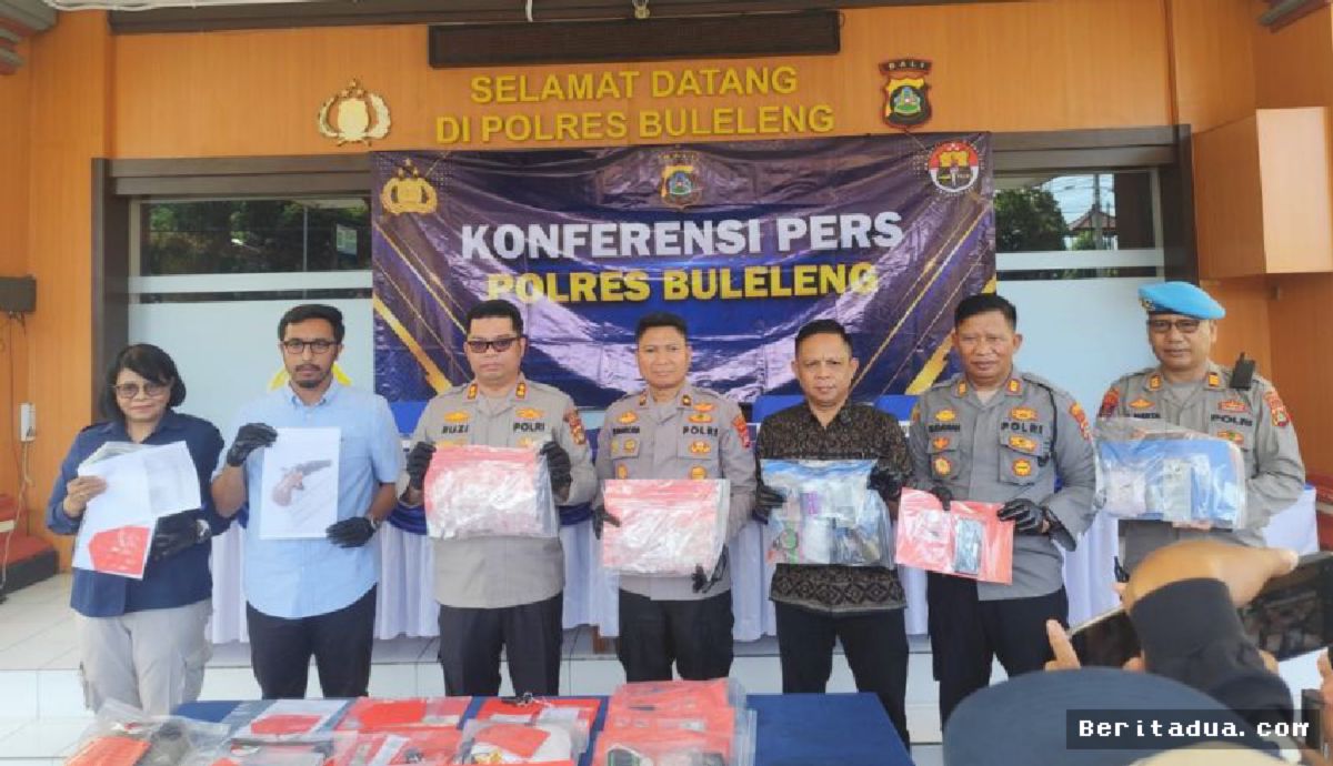 Buleleng — Polres Buleleng Ungkap Jaringan Sabu Tejakula dan Sita 138 Paket