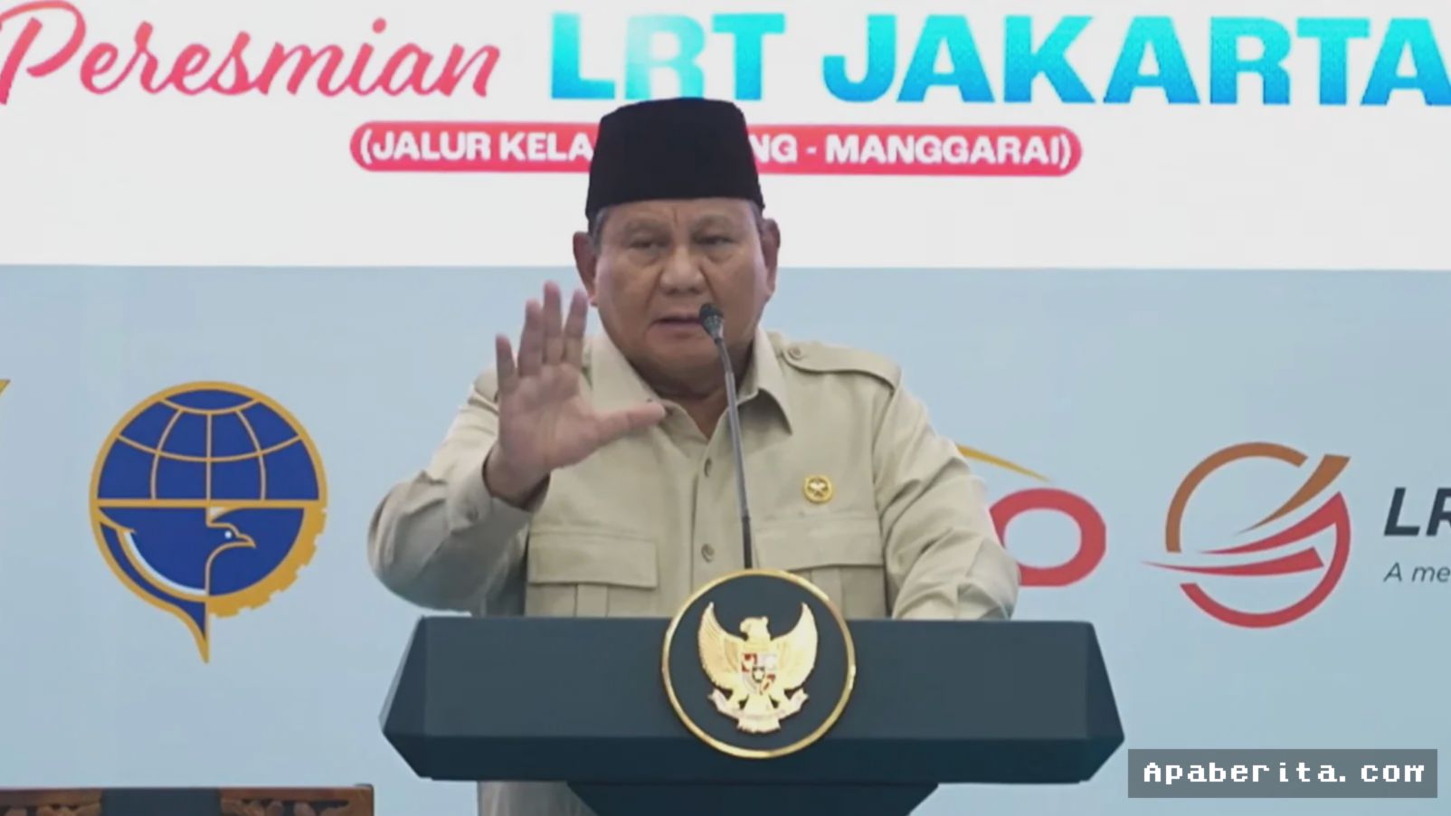 Prabowo Kumpulkan Seluruh Kepala Daerah Luncurkan Gerakan Indonesia ASRI