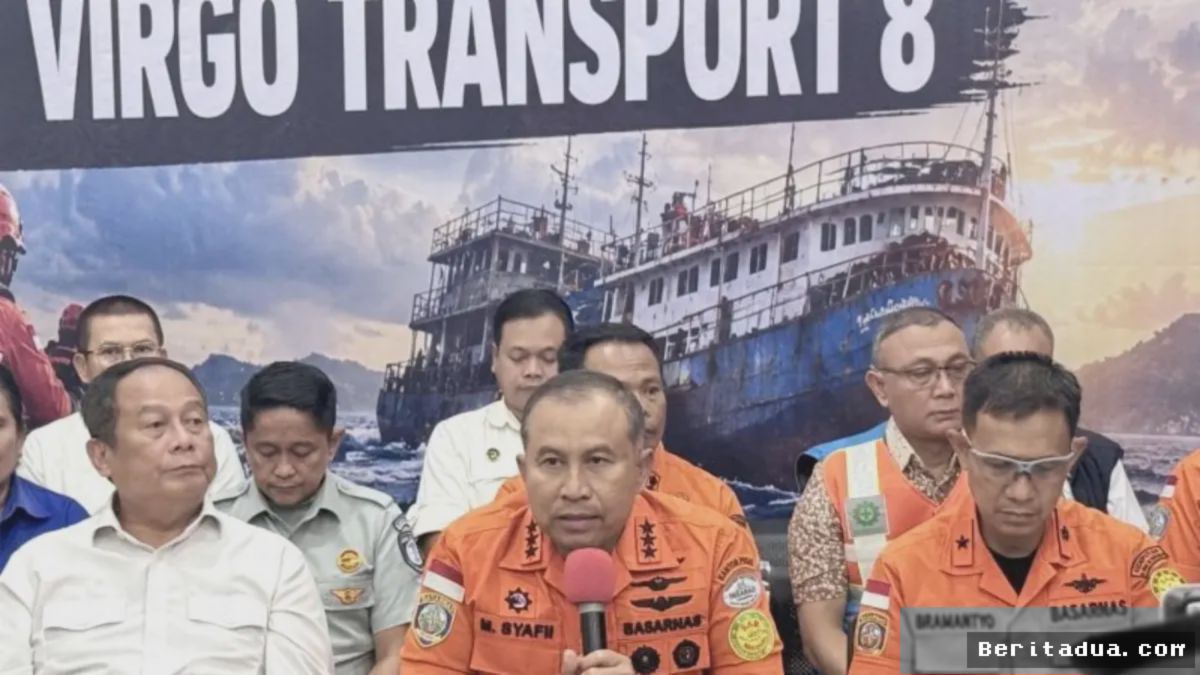Basarnas Desak Pemilik Segera Pindahkan Bangkai Kapal Virgo Transport 8