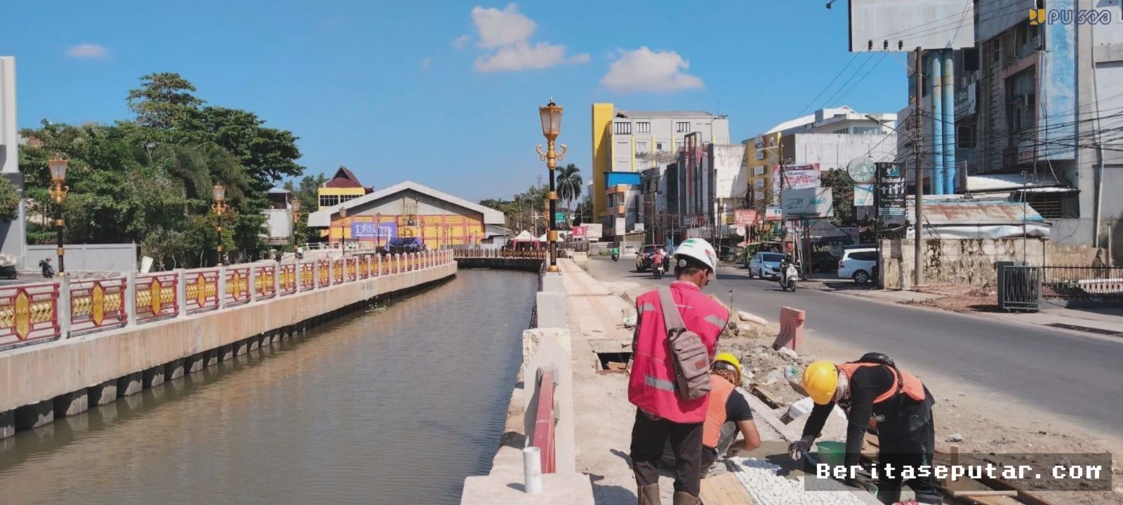 Banjarmasin — Kementerian PU Revitalisasi Sungai Veteran Tanggulangi Banjir