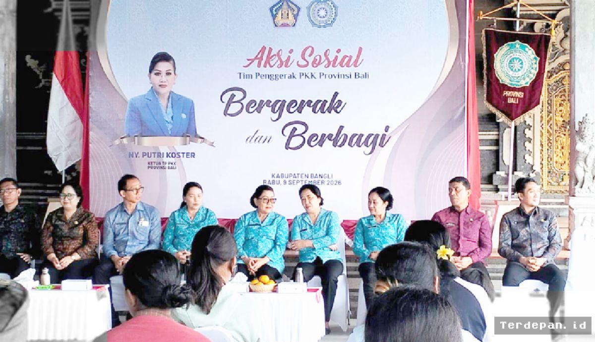 BANGLI — TP PKK Bali Salurkan Bantuan Gizi untuk Kelompok Rentan