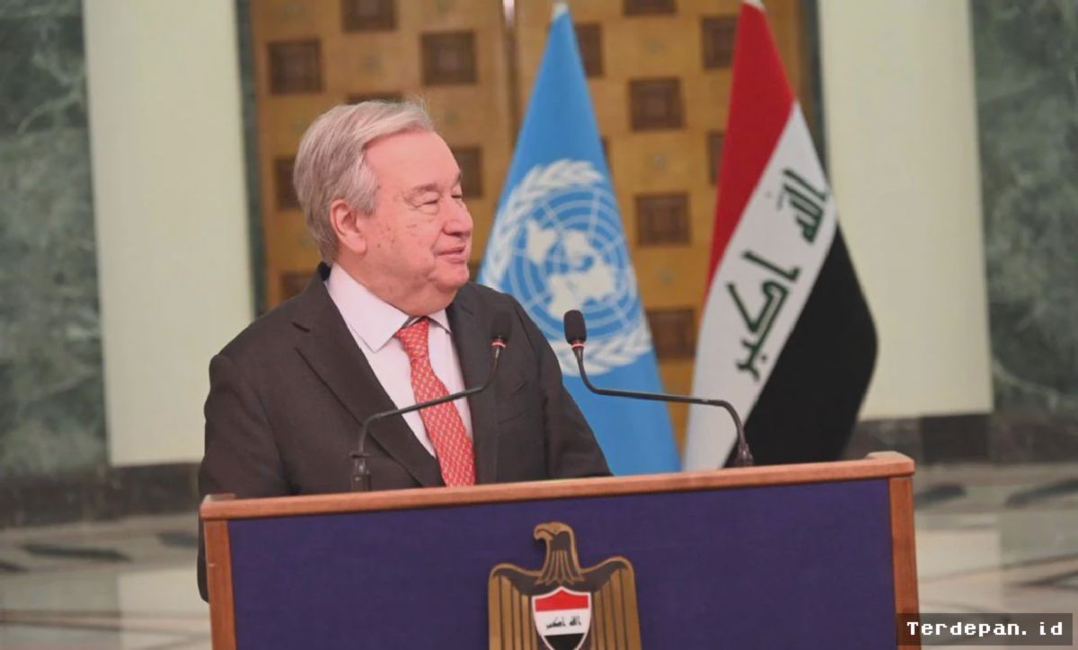 PBB — Guterres Serukan Deeskalasi Konflik Timur Tengah dan Ukraina