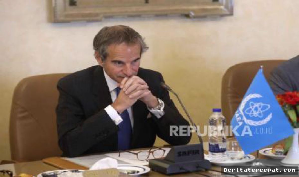 TEHERAN — Iran Hentikan Kepercayaan Terhadap Dirjen IAEA Rafael Grossi