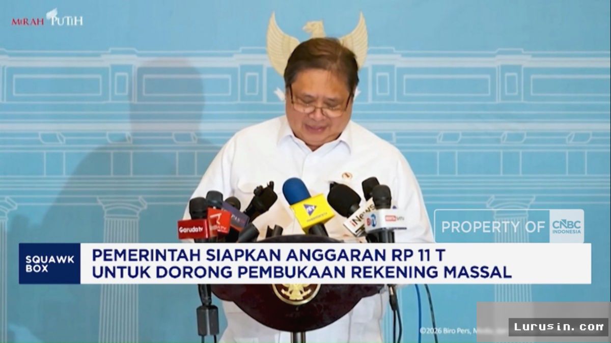 Pemerintah Kucurkan Rp11 Triliun Demi Program Pembukaan Rekening Bank Massal