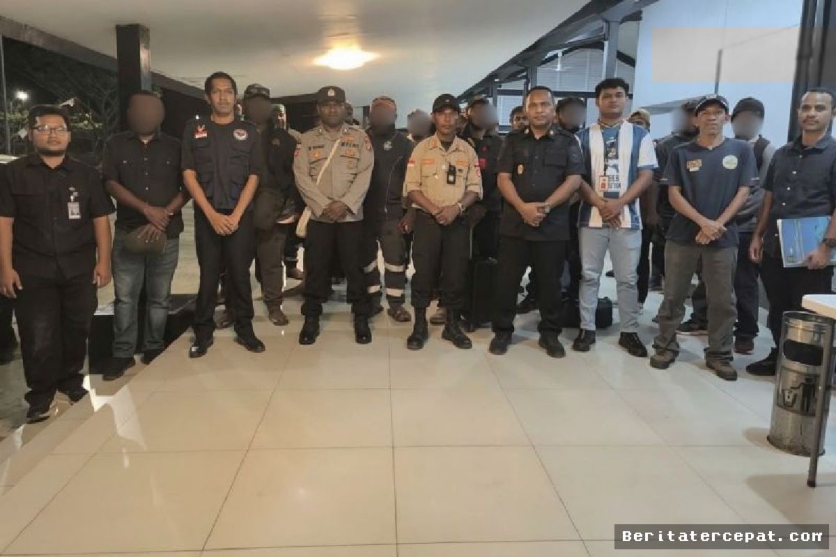 MERAUKE — Imigrasi Deportasi 18 Warga PNG Terkait Pelanggaran Izin