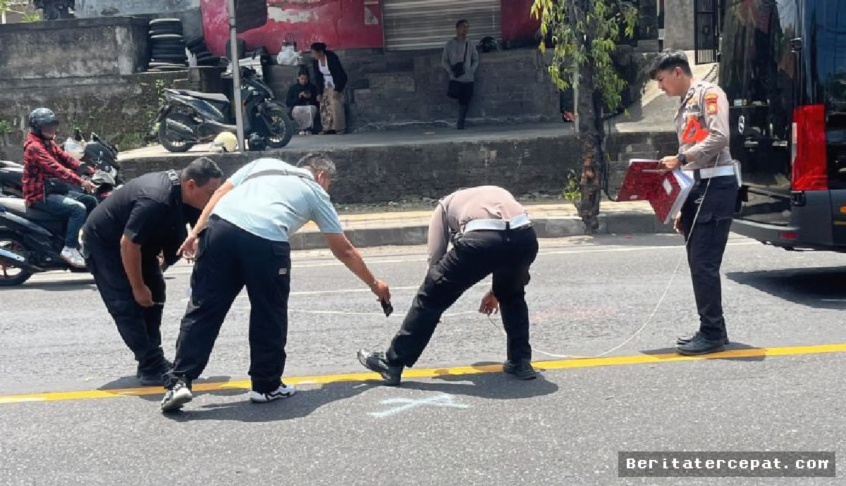 TABANAN — Kecelakaan Maut Jalur Gilimanuk-Denpasar Tewaskan Wanita Gianyar