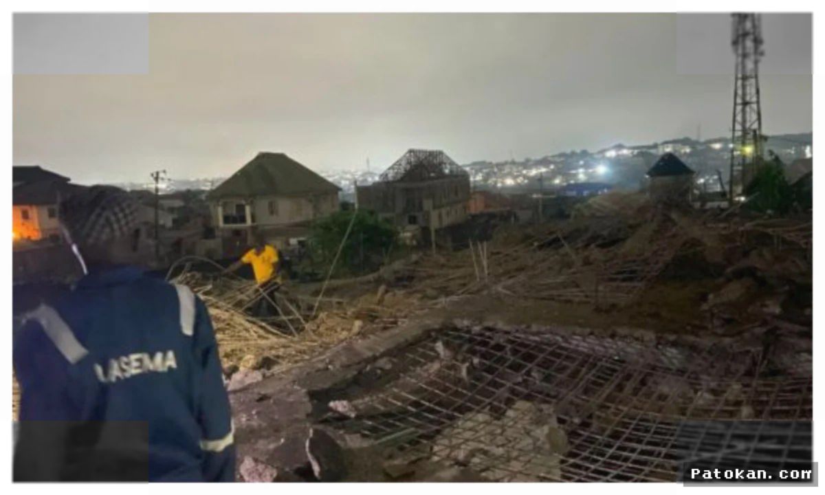 LAGOS — Satu Orang Tewas Akibat Gedung Roboh Saat Pembongkaran