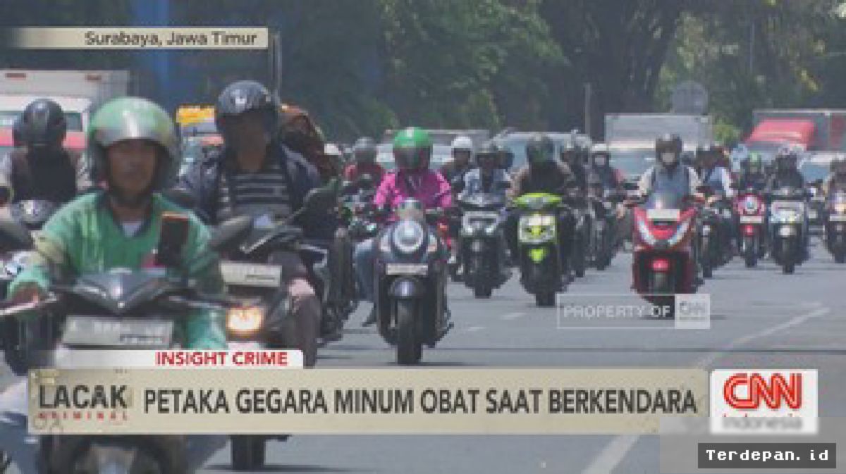 Pengemudi Minum Obat Picu Tabrakan Beruntun 14 Kendaraan di Surabaya