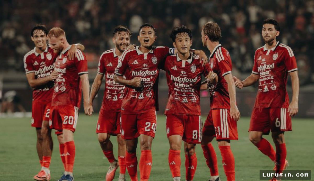 Bali United Kuasai Puncak Klasemen Usai Raih Kemenangan Beruntun