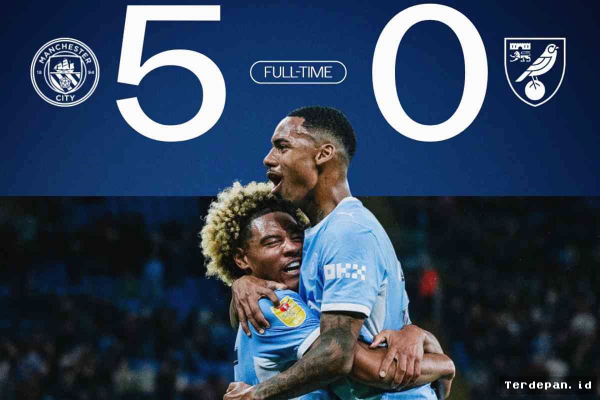 Manchester City Cukur Norwich 5-0, Floyd Samba Gemilang di Debut
