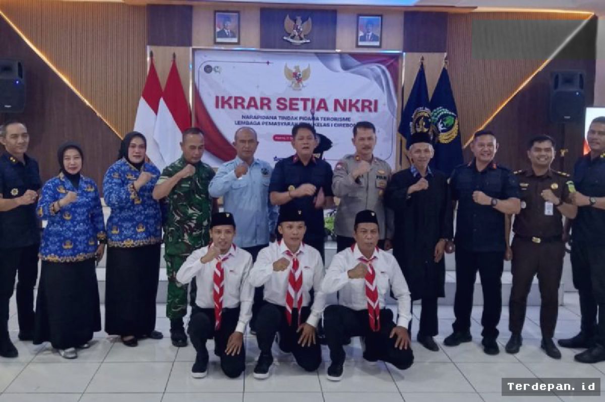 Lapas Cirebon: Tiga Narapidana Terorisme Resmi Kembali ke Pangkuan NKRI
