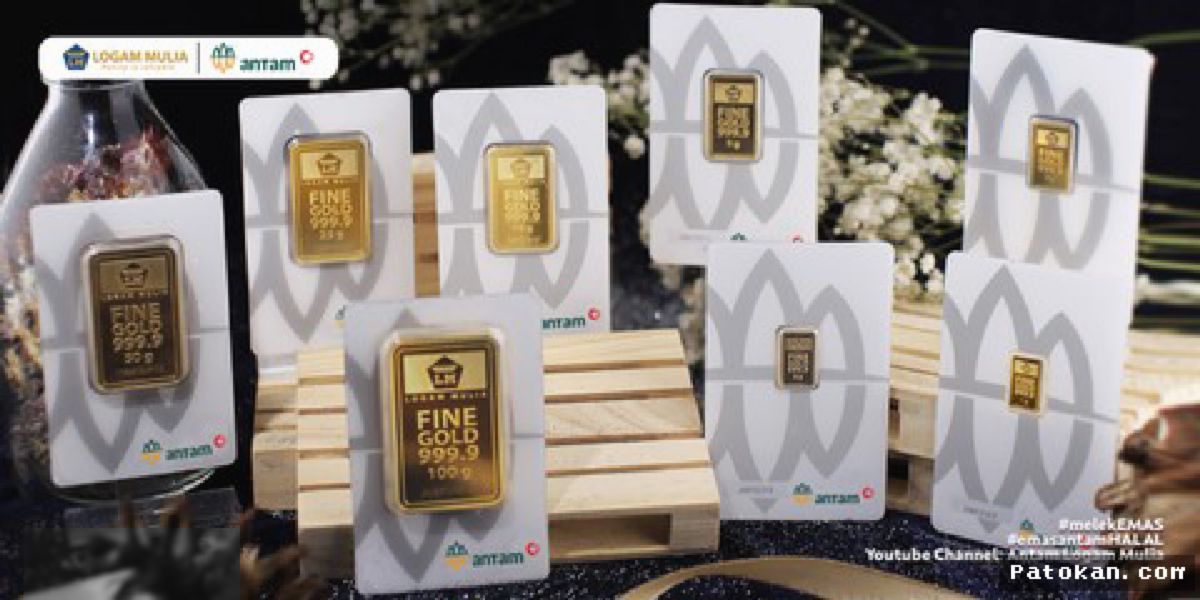 JAKARTA — Harga Emas Antam Merosot Tajam ke Rp 2,6 Juta