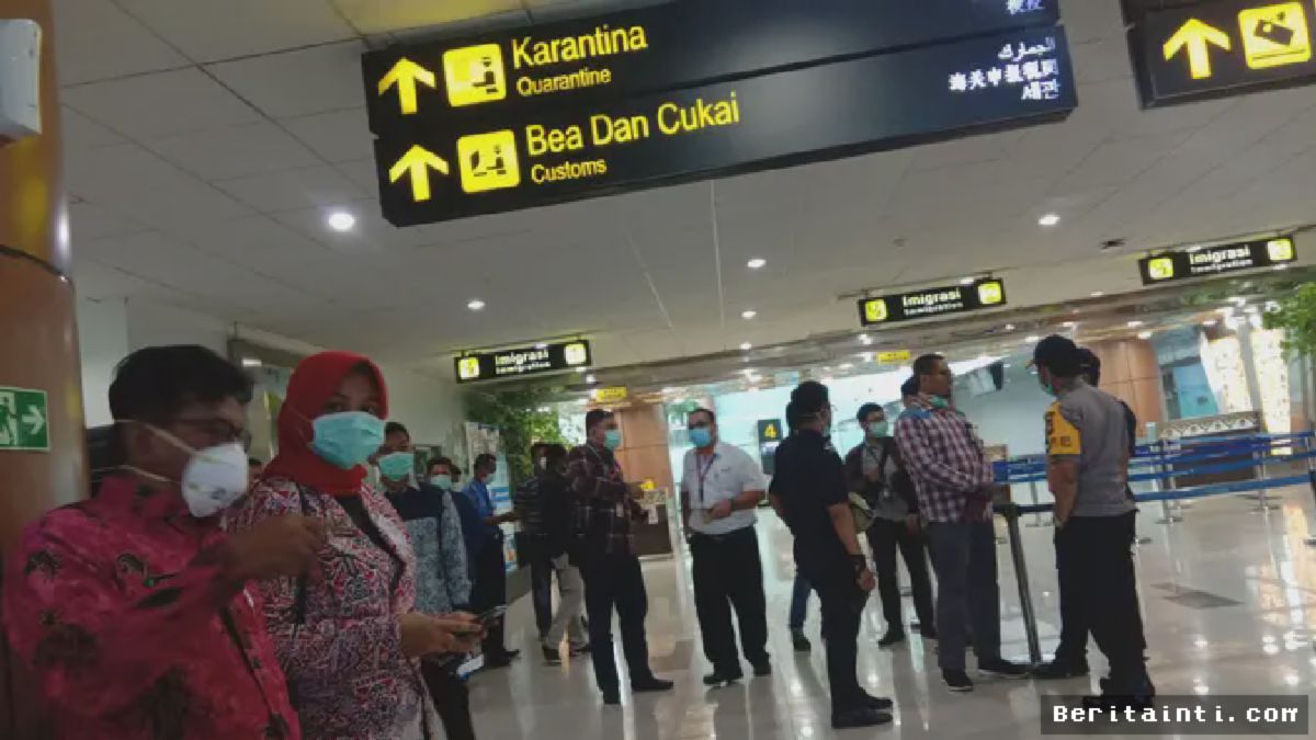 Bandara Supadio Perketat Pemeriksaan Penumpang Internasional Antisipasi Penularan Penyakit
