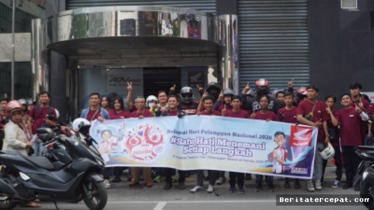 MEDAN — Honda Perkuat Layanan Spesial Sambut Hari Pelanggan Nasional 2026