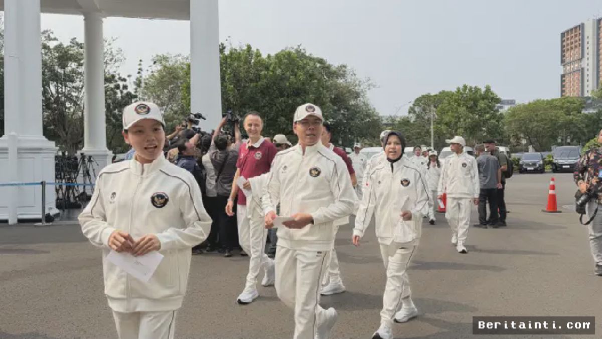 JAKARTA — Presiden Prabowo Lepas Kontingen Atlet Indonesia di Istana