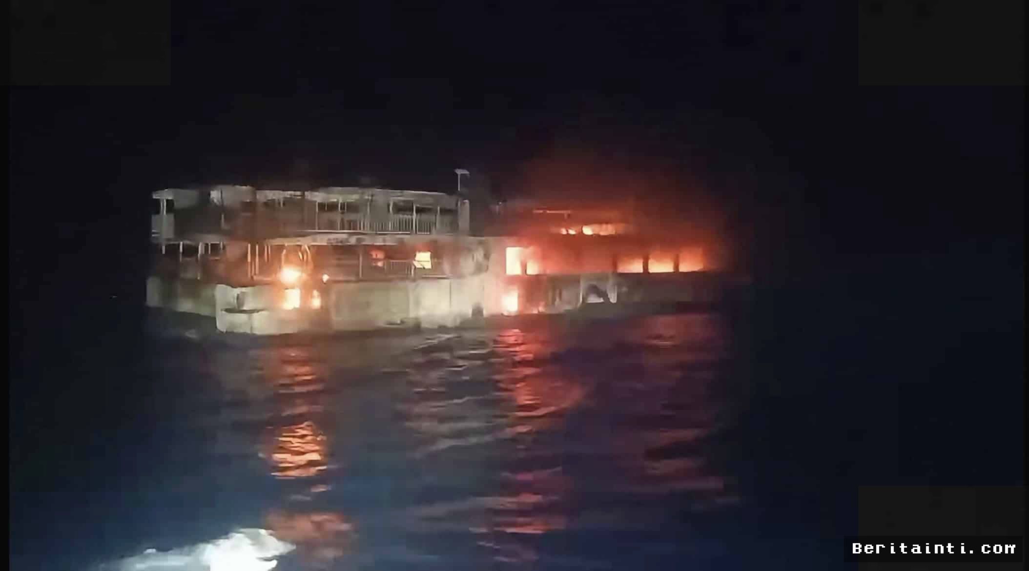 PALAWAN — Korban Kebakaran Kapal MV June Aster Meninggal Dunia