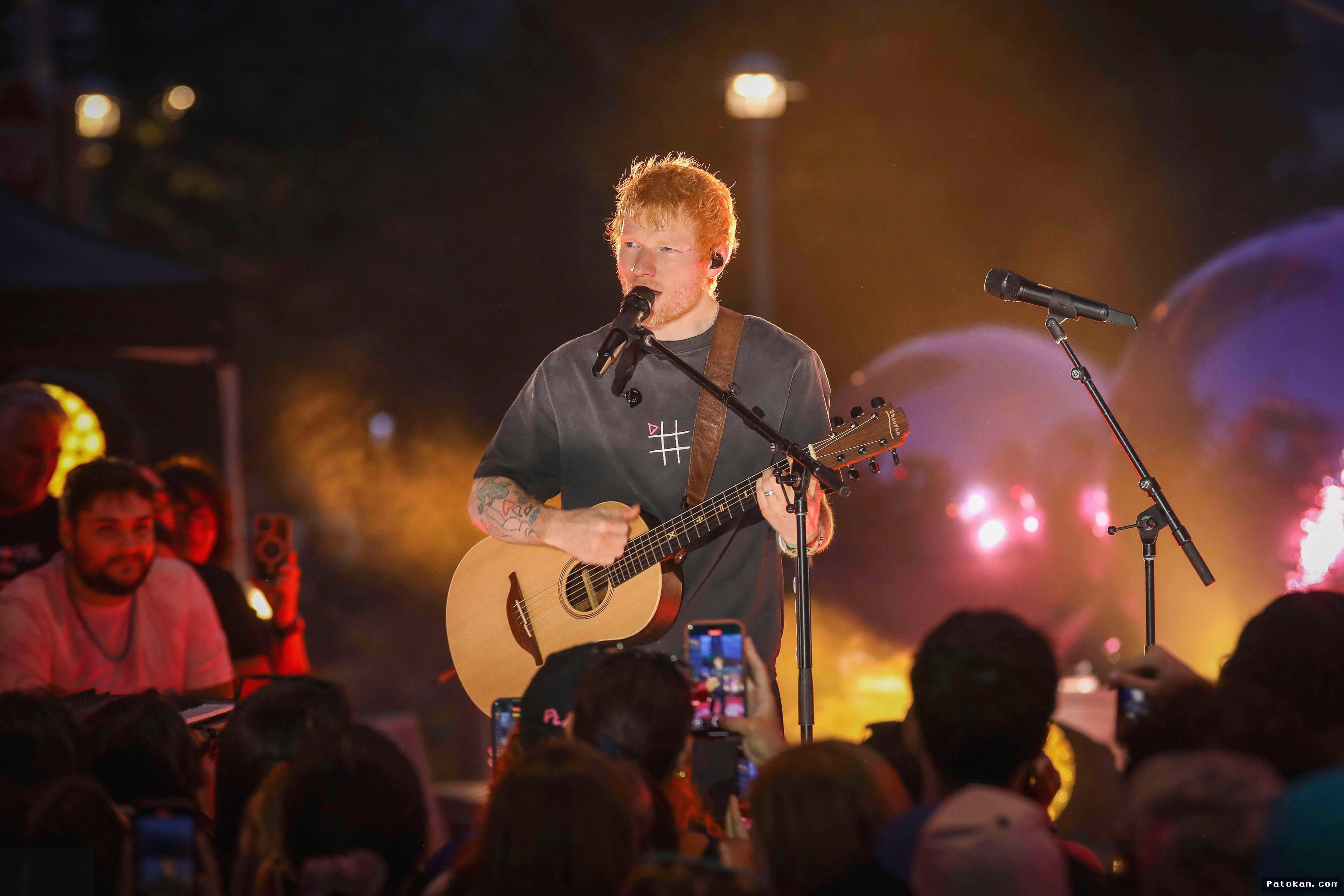 LONDON — Tur Ed Sheeran Diterpa Krisis Usai Artis Pendukung Palestina Didepak