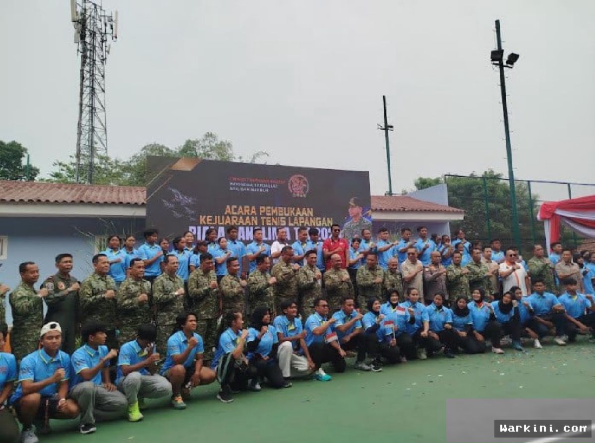 JAKARTA — 219 Petenis Ramaikan Turnamen Tenis Piala Panglima TNI