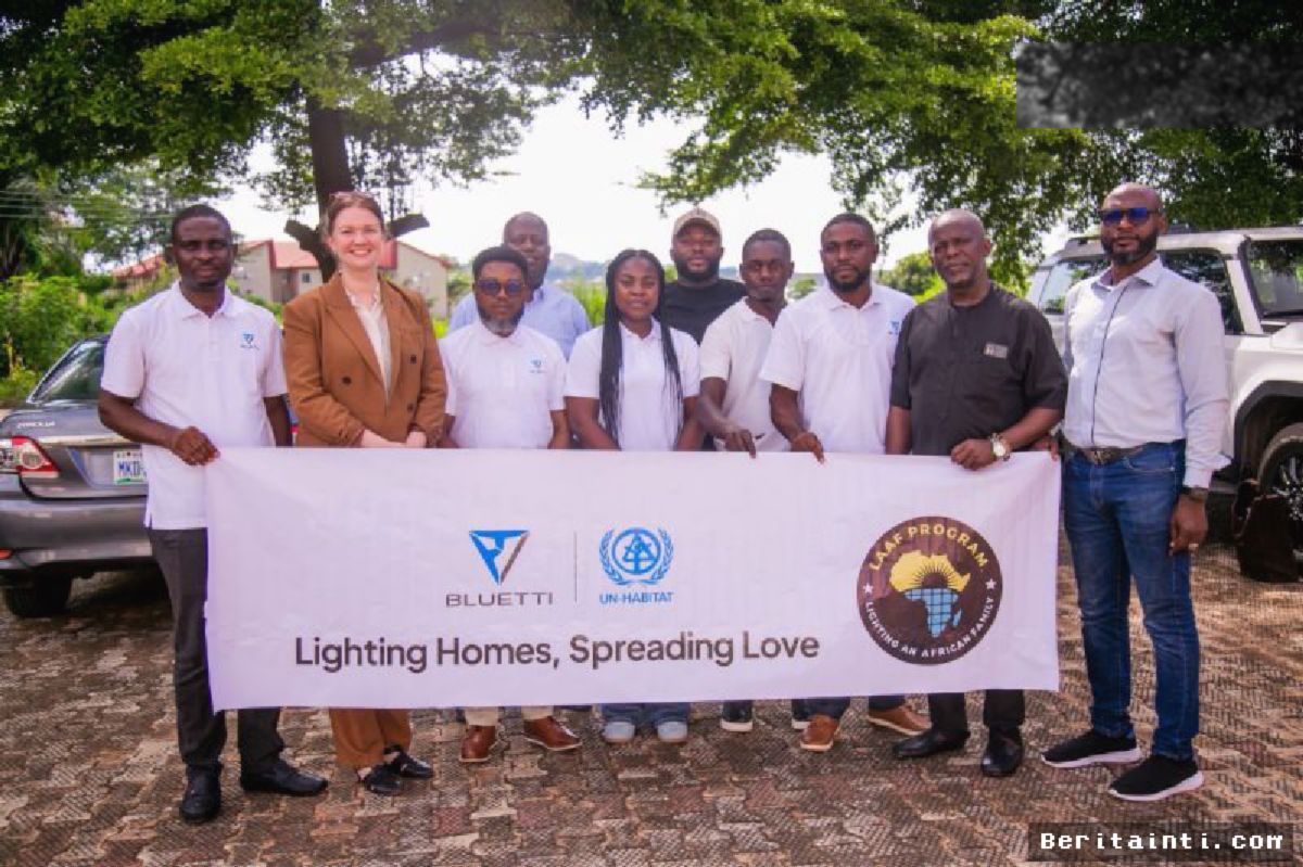 BLUETTI dan UN-Habitat Perluas Akses Energi Bersih di Nigeria
