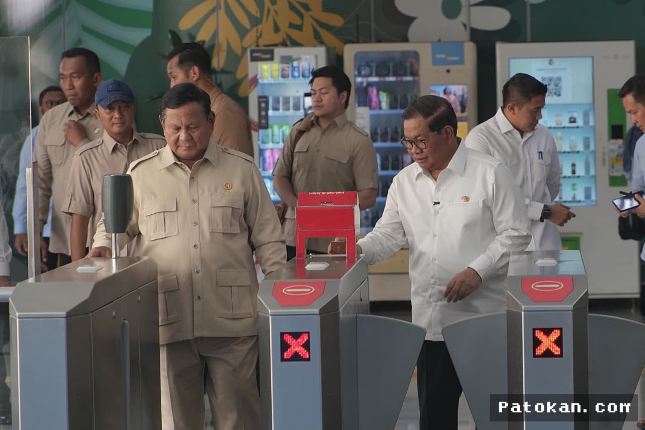 Prabowo Resmikan LRT Kelapa Gading-Manggarai dengan Tarif Rp8