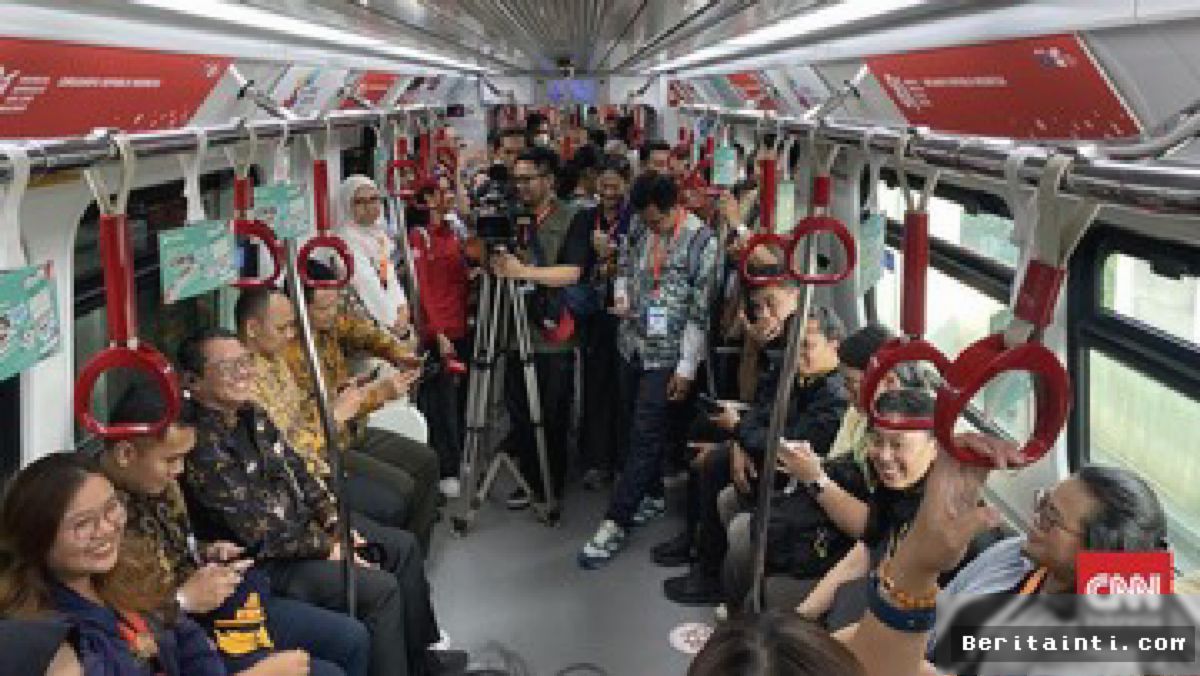 Dishub DKI Uji Coba LRT Rute Kelapa Gading Menuju Manggarai
