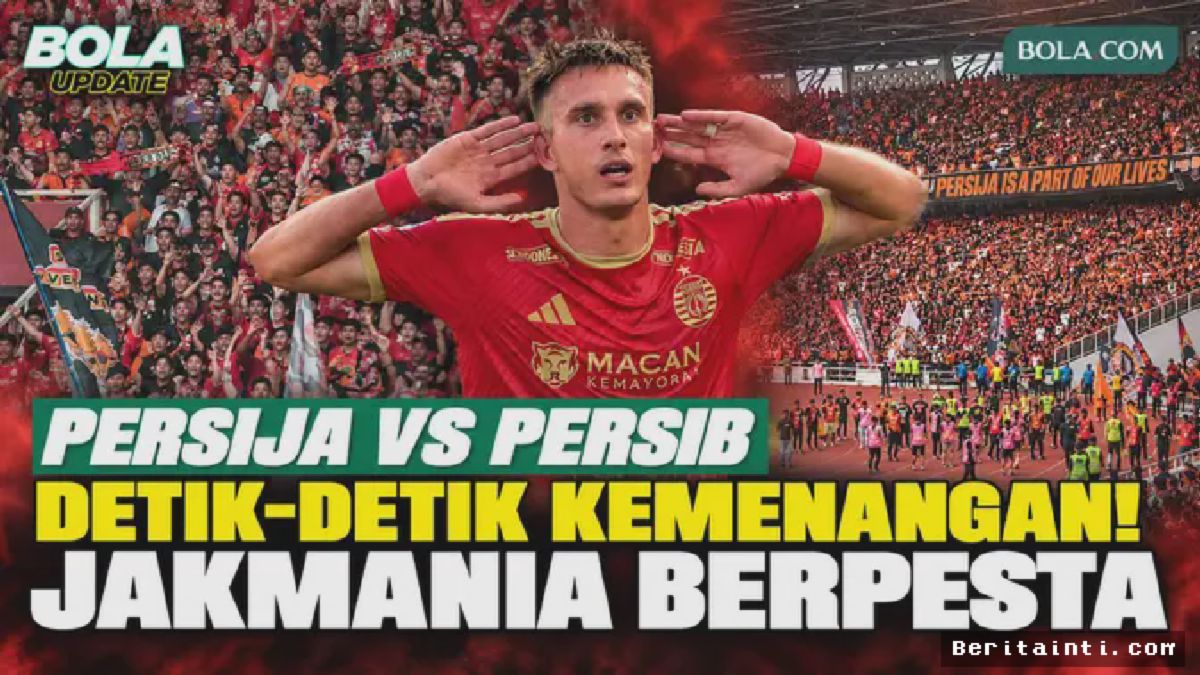 Persija Jakarta Taklukkan Persib Bandung 2-1 di Laga Klasik Dramatis