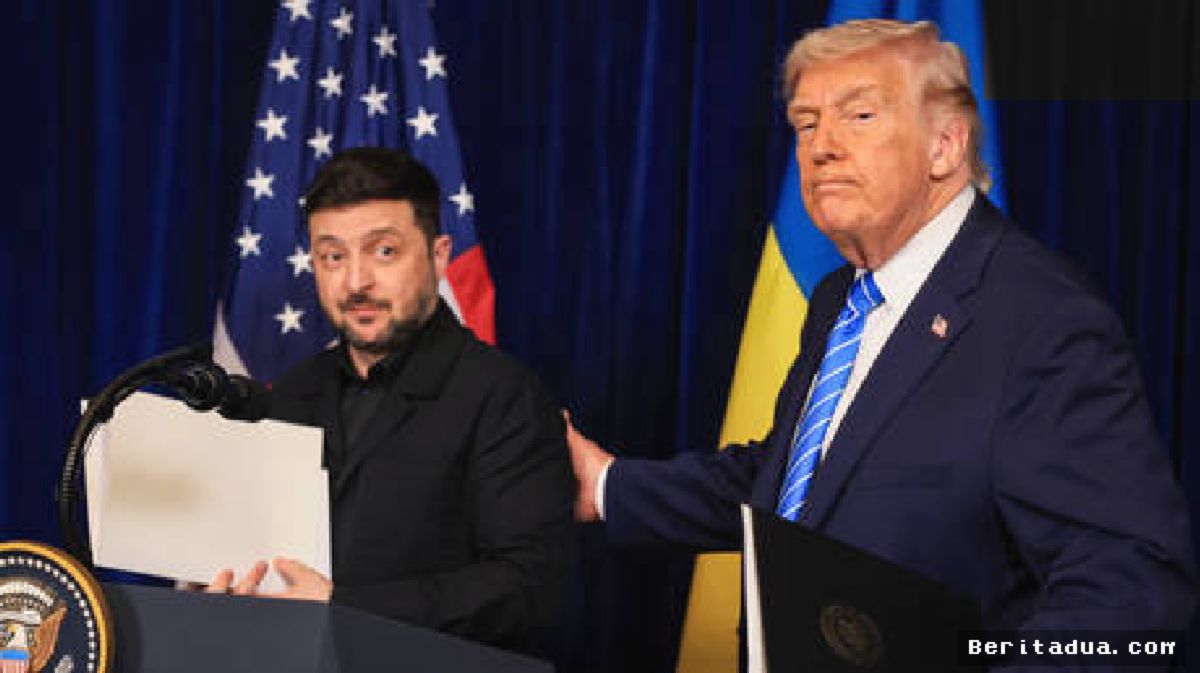 WASHINGTON — Trump Menyalahkan Zelensky atas Melonjaknya Harga Solar AS