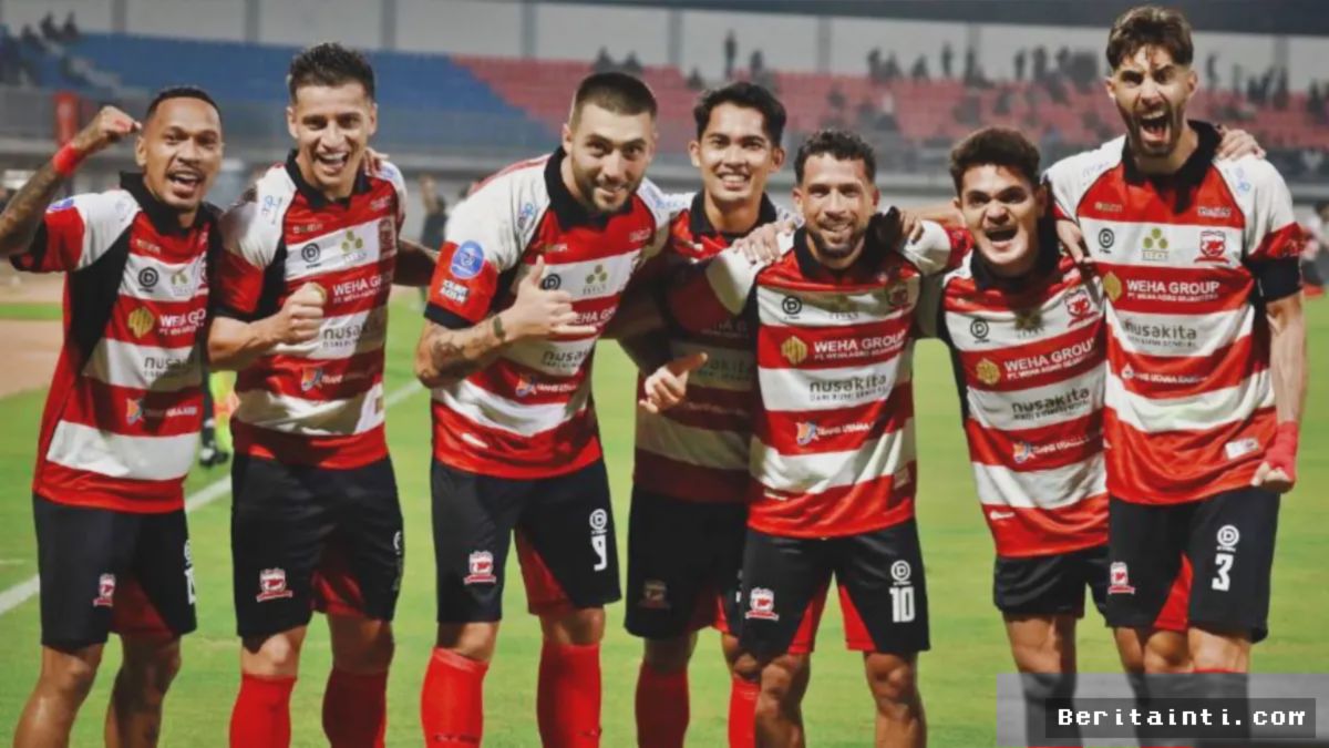 Madura United Targetkan Kemenangan Kontra PSS Sleman Demi Jaga Tren Positif