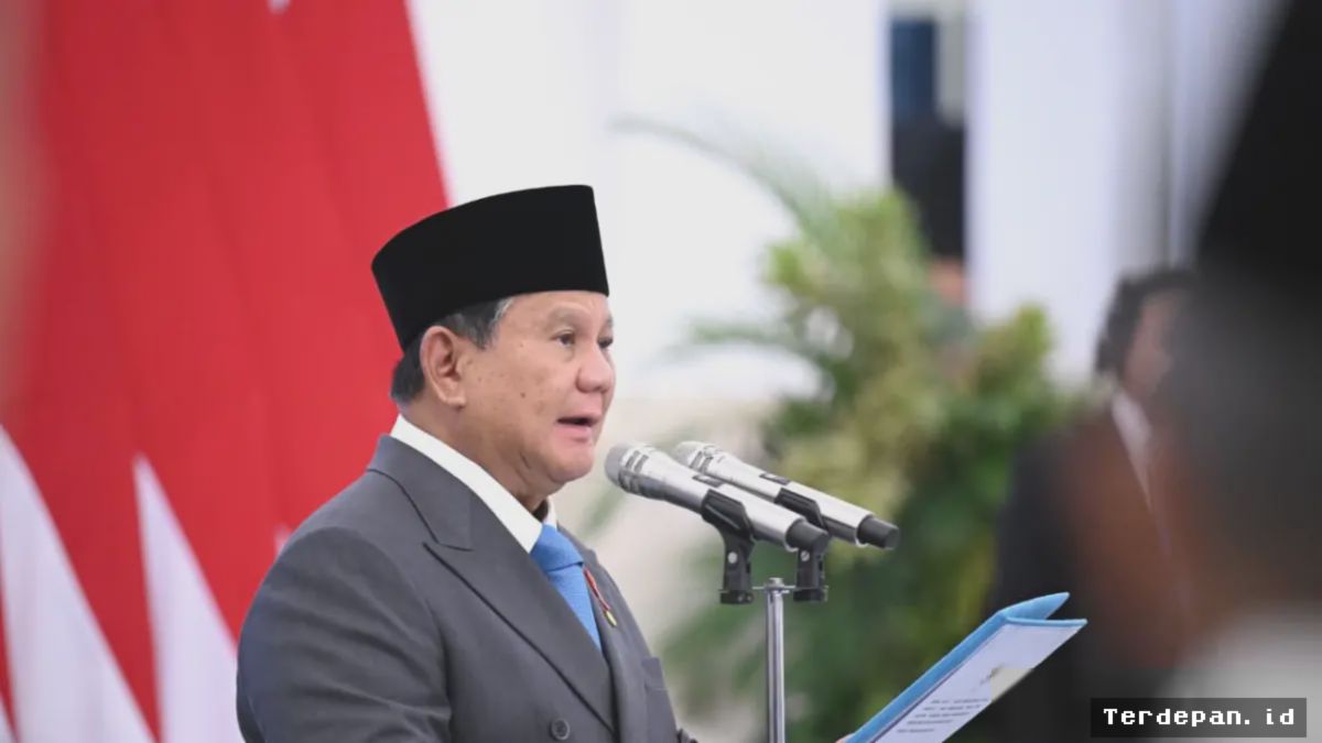 JAKARTA — Presiden Prabowo Pimpin Puncak HUT ke-81 TNI di Monas