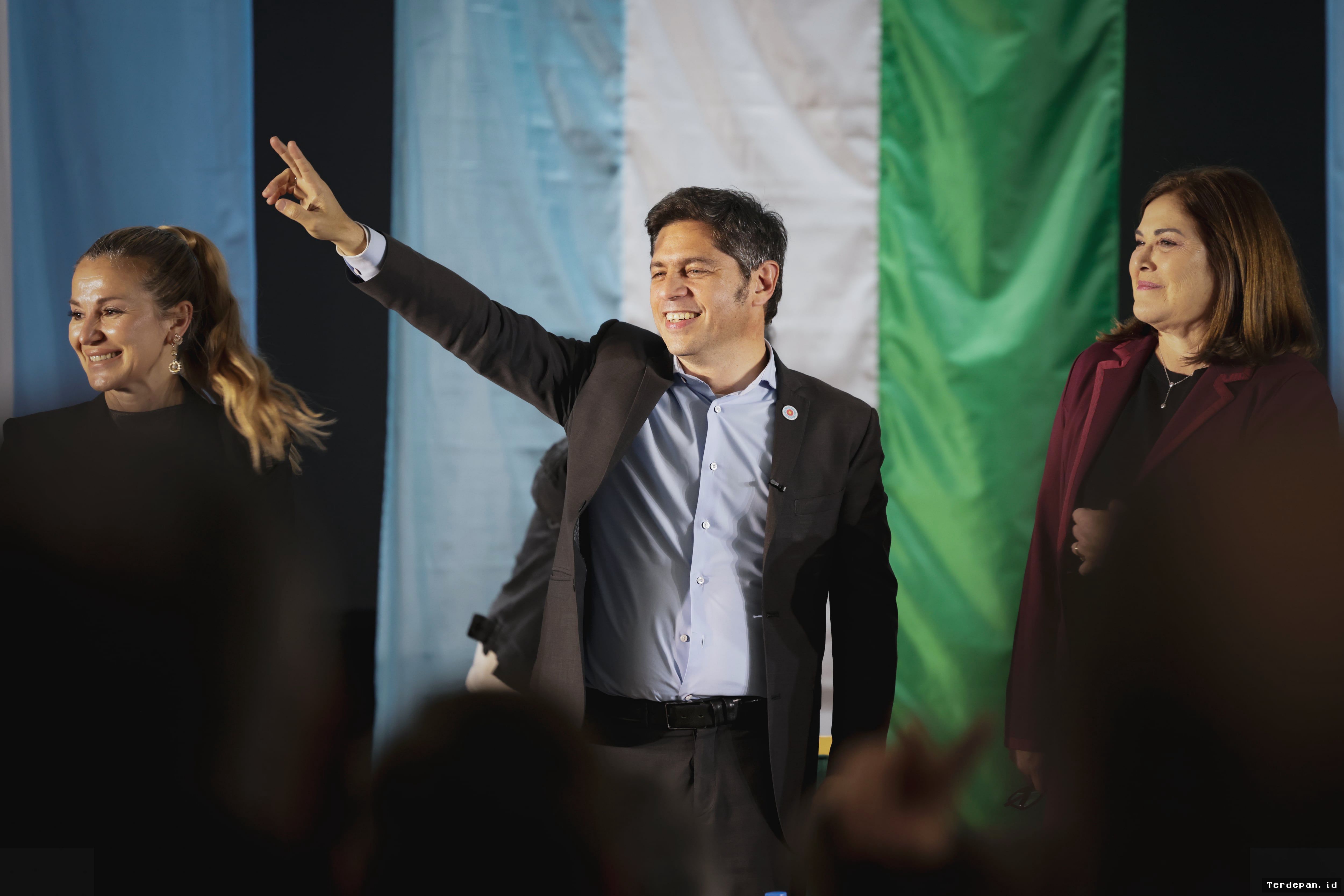 NEW YORK — Kicillof dan Milei Berebut Panggung Diplomasi di Amerika Serikat