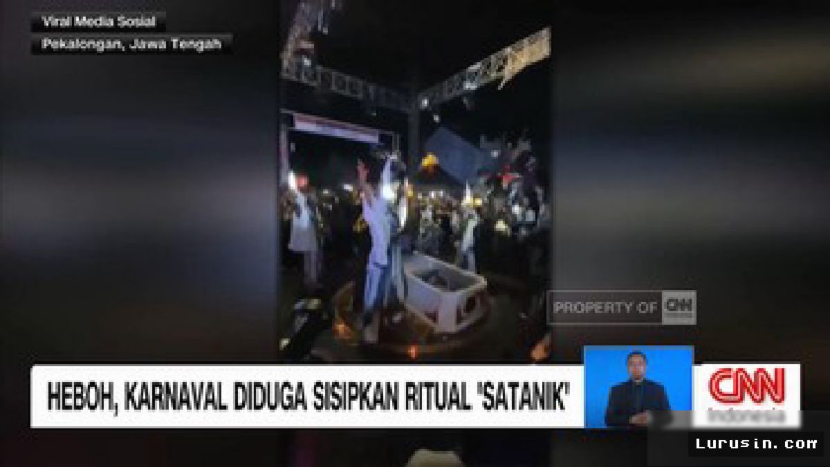 Pekalongan — Karnaval Simbang Kulon Diduga Sisipkan Ritual Satanik