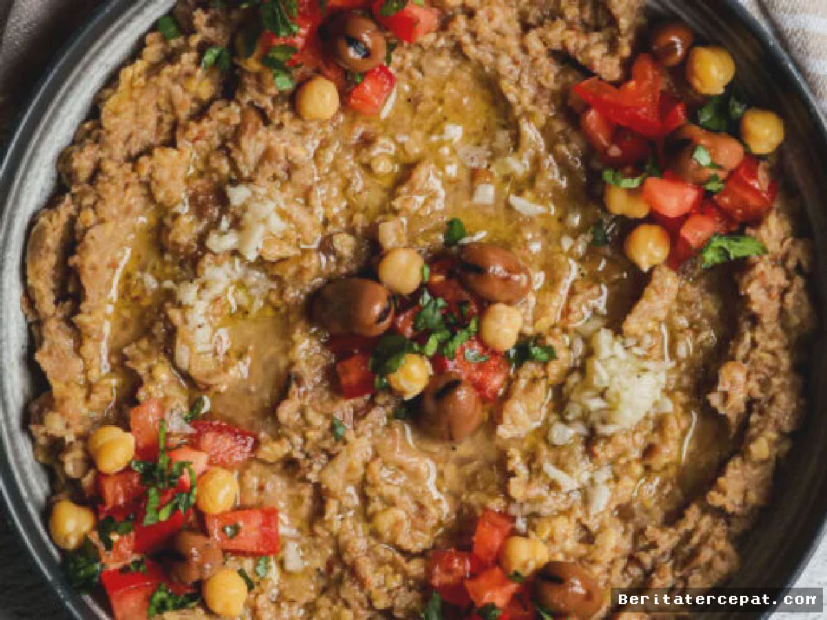 MESIR — Ful Medames Menjadi Menu Sarapan Tradisional Terpopuler Warga Mesir