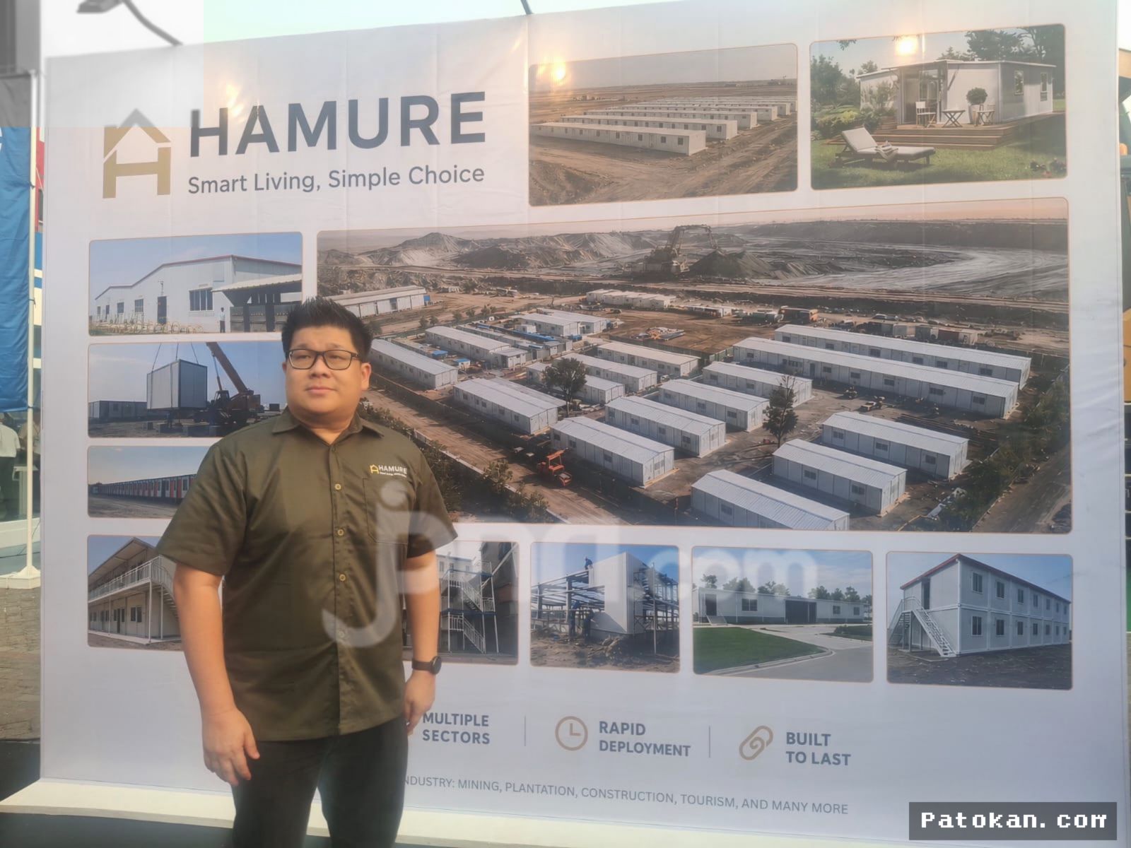 Hamure Targetkan Penjualan 600 Unit Rumah Modular Cepat Pasang