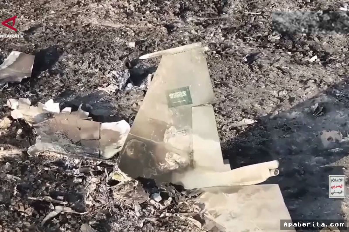 YAMAN — Houthi Klaim Tembak Jatuh Drone Bersenjata Milik Arab Saudi