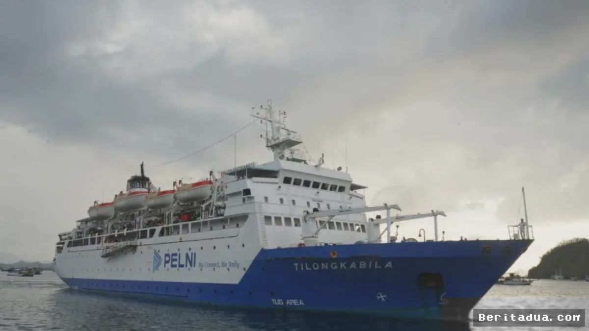 MAKASSAR — PT PELNI Evaluasi Rute Kapal Makassar-Kendari