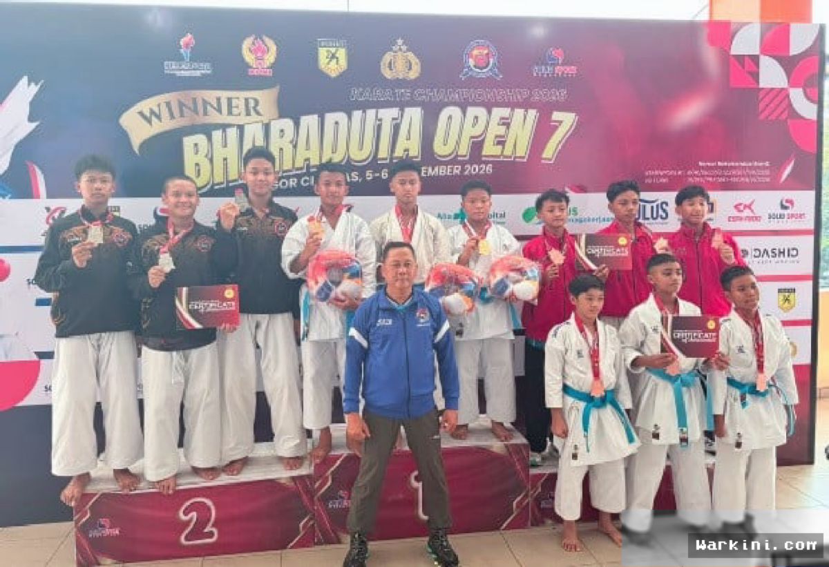 JAKARTA — Kejuaraan Karate Bharaduta Open Series 7 Sukses Digelar
