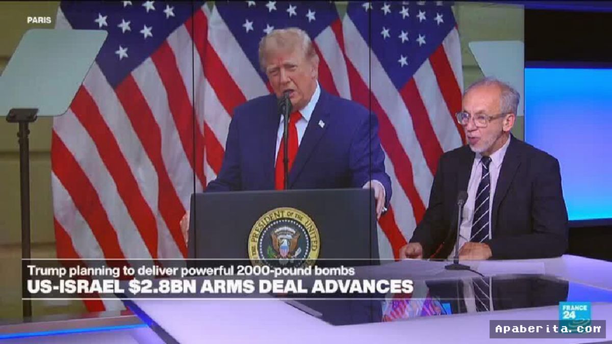 AS — Trump Rencanakan Kirim Bom Berat ke Israel Senilai Rp44 Triliun