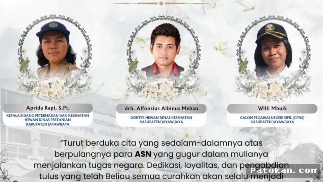 JAYAWIJAYA — Tiga ASN Tewas Ditembak KKB, DPR Desak Tindakan Tegas