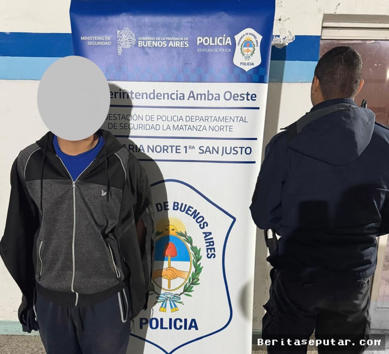 San Justo: Empat Remaja Rampas Mobil dan Tabrakan Saat Dikejar Polisi