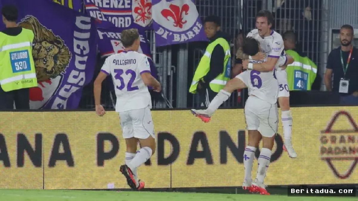 VENEZIA — Fiorentina Hancurkan Venezia, Franco Mastantuono Tampil Sebagai Bintang