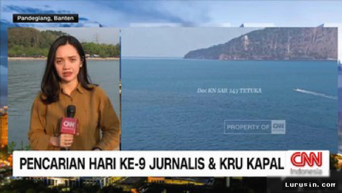 Krakatau — Video Drone Ungkap Duga Bangkai Kapal Jurnalis Hilang