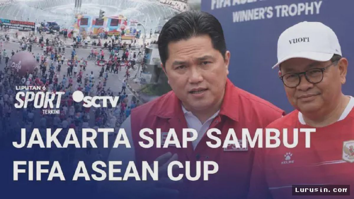 JAKARTA — Erick Thohir dan Pramono Meriahkan Parade FIFA ASEAN Cup