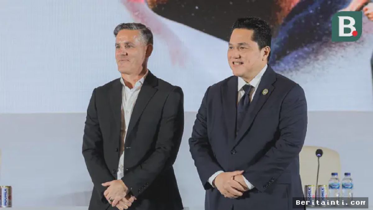 Erick Thohir Gandeng John Herdman Perkuat Proyek Jangka Panjang Timnas