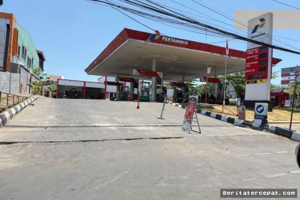 MAKASSAR — Pertamina Catat 80 Persen SPBU Makin Kondusif