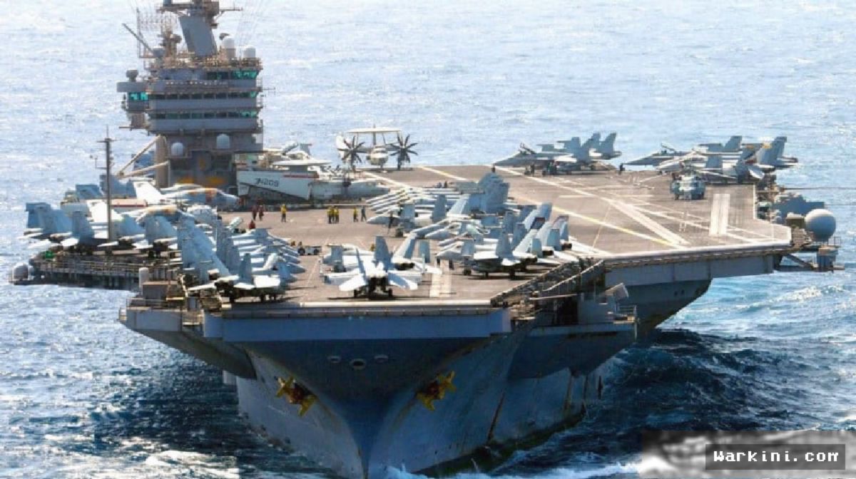IRGC Klaim Kapal Perang AS Mundur 400 Km dari Selat Hormuz