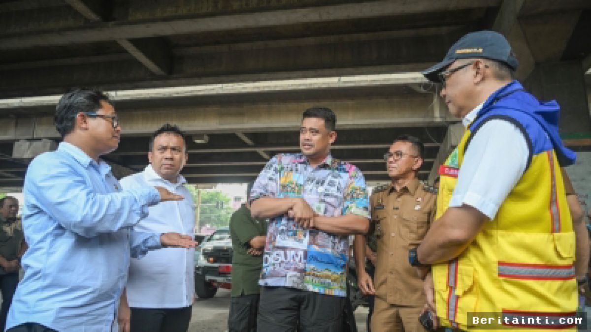 MEDAN — Bobby Nasution Targetkan Penanganan Banjir Letda Sujono Dimulai 2027