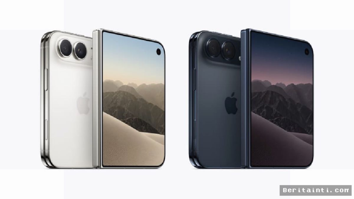 Apple Siapkan iPhone Duo Masuki Pasar Ponsel Lipat Premium