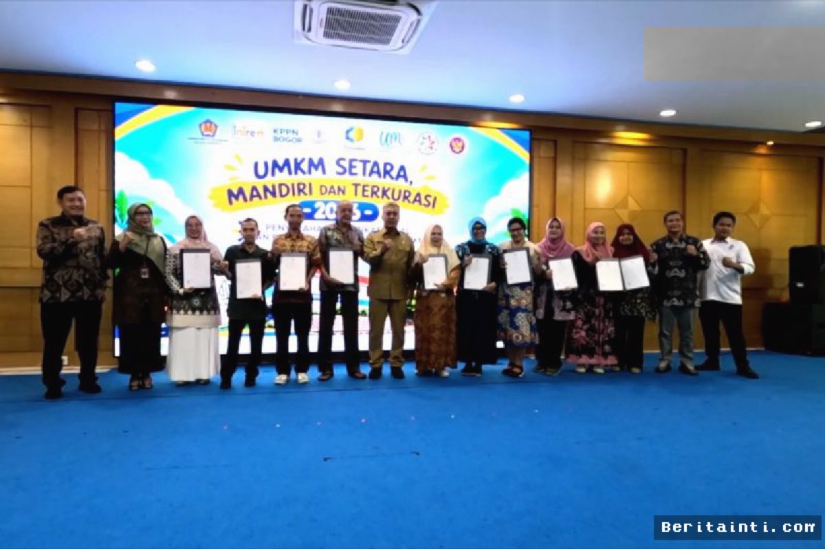 KPPN Bogor Fasilitasi Sertifikasi Halal bagi 87 Pelaku UMKM